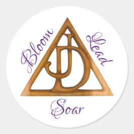 Adesivo Símbolo de Filhas JDI Bloom Lead Soar OIJD