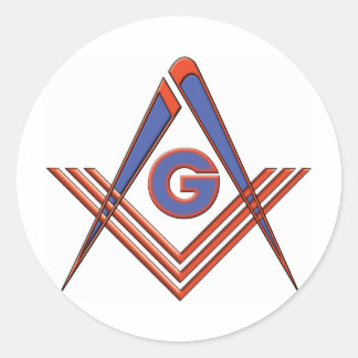 Adesivo Símbolo de Freemason