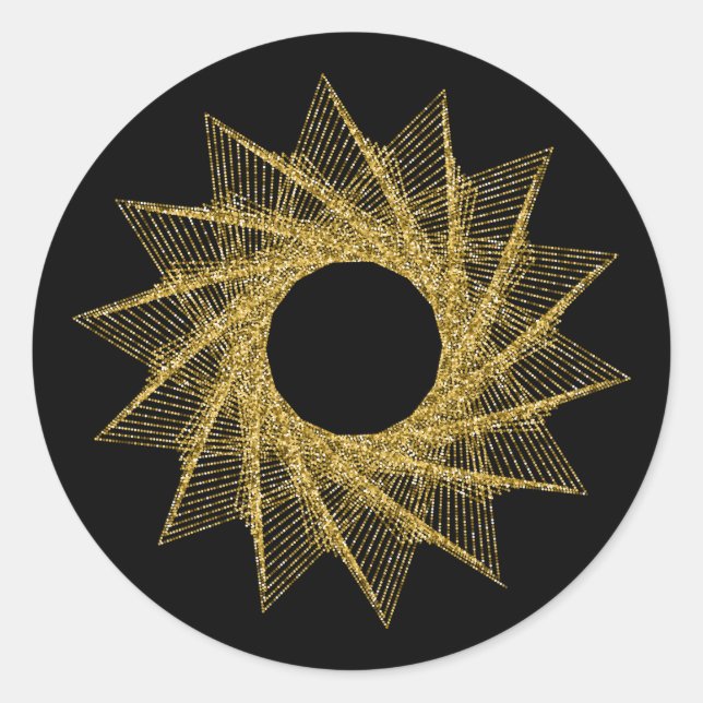 Adesivo Símbolo de Geometria Sagrada (Frente)