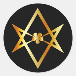 Adesivo Símbolo de hexagrama Unicursal