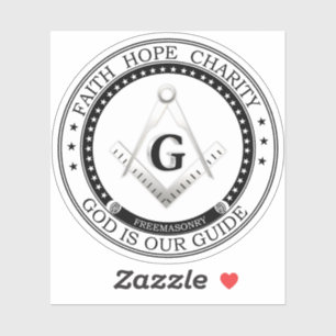 Adesivo Símbolo de maçonaria