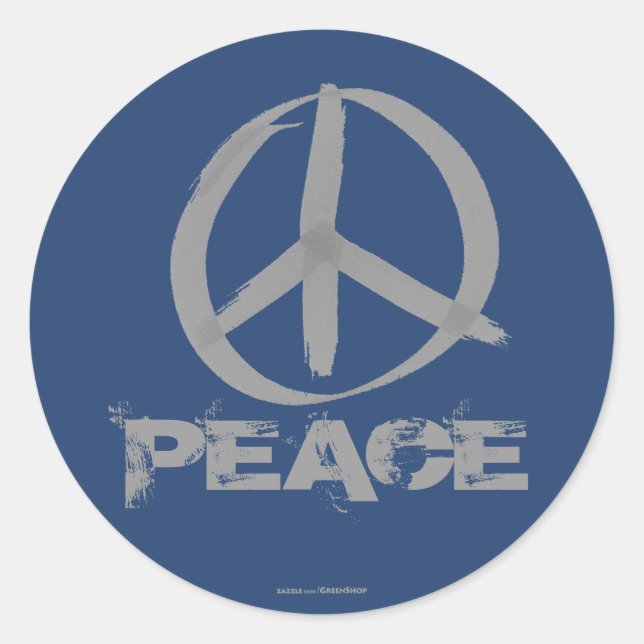 Adesivo Símbolo de Paz (Frente)