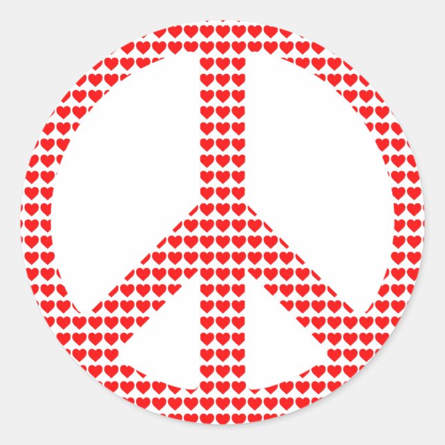 Adesivo Símbolo de Paz (Frente)