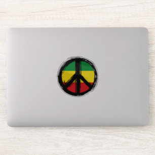 Adesivo Símbolo de paz com estilo reaggage