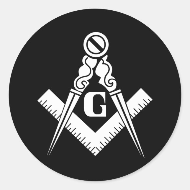 Adesivo Símbolo de pirâmide Masônica do Triângulo Illumina (Frente)