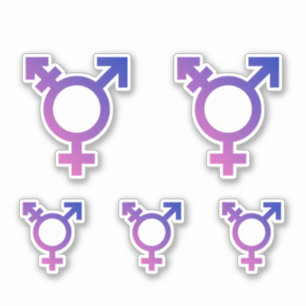 Adesivo Símbolo de Prioridade Trans
