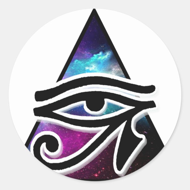 Adesivo Símbolo de proteção egípcio do cavalo (Frente)