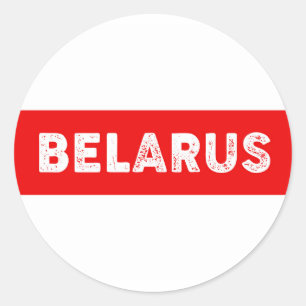 Adesivo Símbolo de protesto da Bielorrússia, símbolo verme