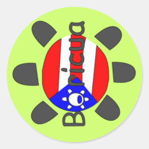 Adesivo Símbolo de Puerto Rico Boricua