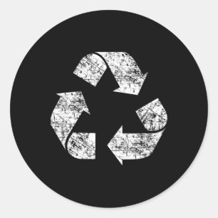 Adesivo Símbolo de reciclar Distúrbio do Ambiente do Dia d