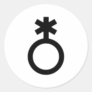 Adesivo Símbolo de sexo não binário