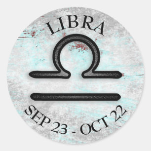 Adesivo Símbolo de Símbolo Libra do Horoscópio