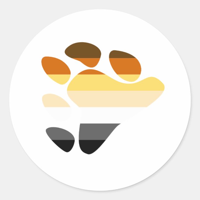 Adesivo Símbolo de Urso (Frente)