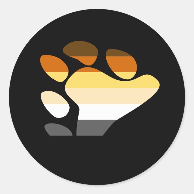 Adesivo Símbolo de Urso (Frente)