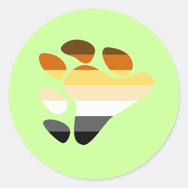 Adesivo Símbolo de Urso (Frente)