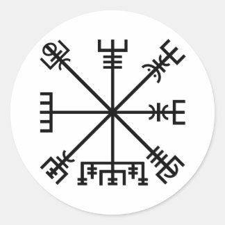 Adesivo Símbolo de Vegvisir