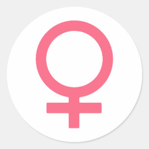 Adesivo Símbolo de Vênus legal Bitterdoce