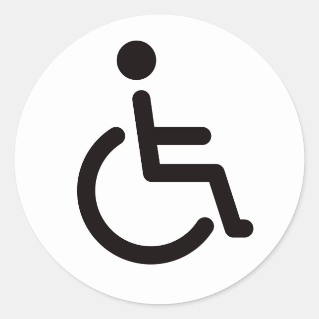 Adesivo Símbolo desativado (Frente)