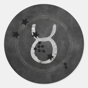 Adesivo Símbolo do diafragma prateado das estrelas pretas 
