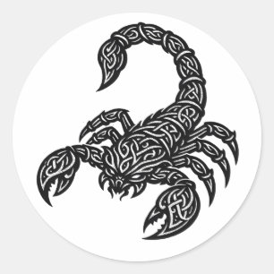 Adesivo Símbolo do Escorpião de Escorpião — Tatuagem Zodia