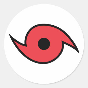 Adesivo Símbolo do furacão