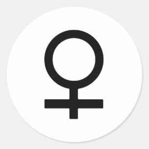 Adesivo Símbolo do gênero Femme