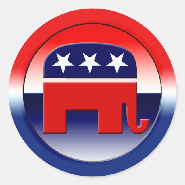 Adesivo Símbolo do Partido Republicano (Frente)