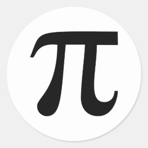 Adesivo Símbolo do Pi