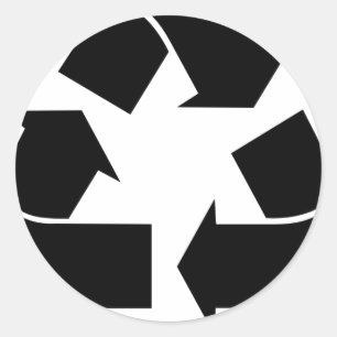 Adesivo Símbolo do reciclar