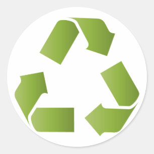 Adesivo SÍMBOLO DO reciclar