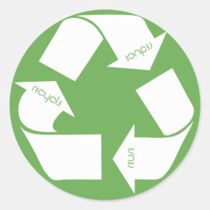Adesivo Símbolo do reciclar
