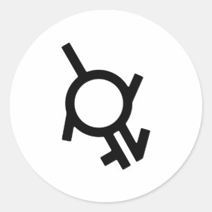 Adesivo Símbolo do sexo e neutrose