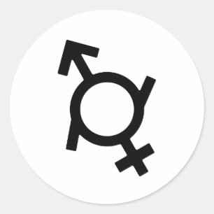 Adesivo Símbolo do sexo feminino e masculino