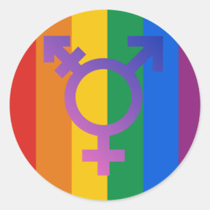 Adesivo Símbolo do Transgender