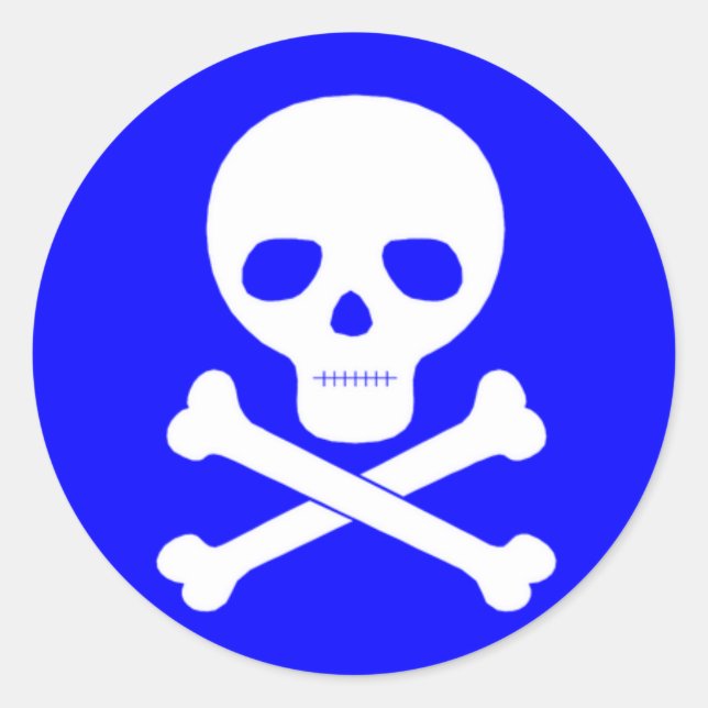 Adesivo Símbolo do veneno (Frente)