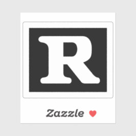 Adesivo Símbolo Engraçado Rated R Restrito