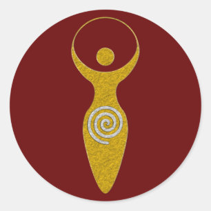 Adesivo Símbolo Espiritual - Deusa Da Terra Gaya 1 Pesco