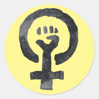 Adesivo Símbolo Fist Feminista