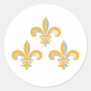 Adesivo Símbolo Fleur de Lis