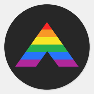 Adesivo Símbolo Hetero Ally