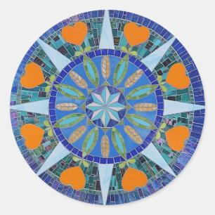 Adesivo Símbolo hexadecimal para Abundance