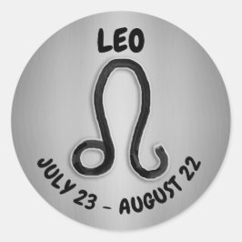 Adesivo Símbolo Horoscópio Leo
