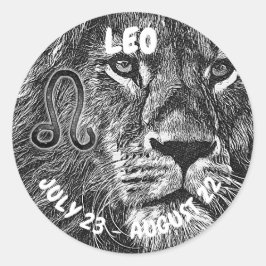 Adesivo Símbolo Horoscópio Leo