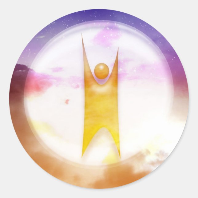 Adesivo Símbolo Humanismo (Frente)