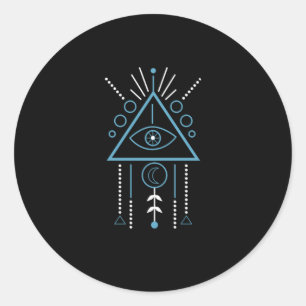 Adesivo Símbolo Illuminati Triangle Masonic Dreamcatcher G