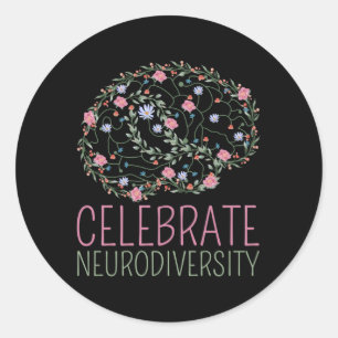 Adesivo Símbolo Infinito Autismo Celebra Neurodiversidade