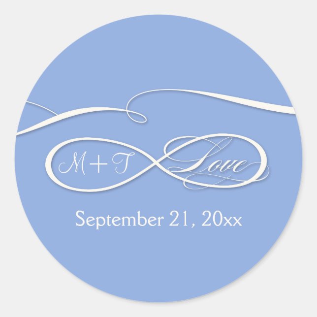 Adesivo Símbolo Infinito Símbolo Infinito Conjunto de Casa (Frente)