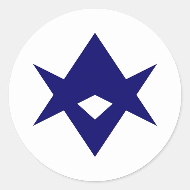 Adesivo Símbolo japão da cidade de Toyota, Ibaraki (Frente)