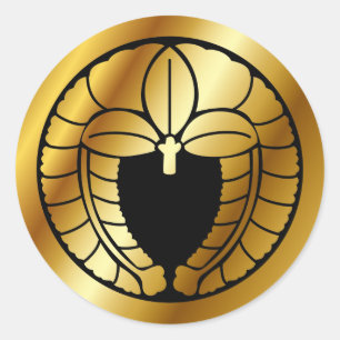 Adesivo Símbolo japonês da crista da família (KAMON)