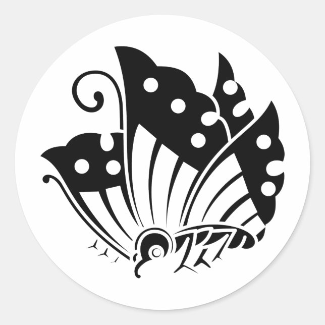 Adesivo Símbolo KAMON Crest da Família Japonesa (Frente)